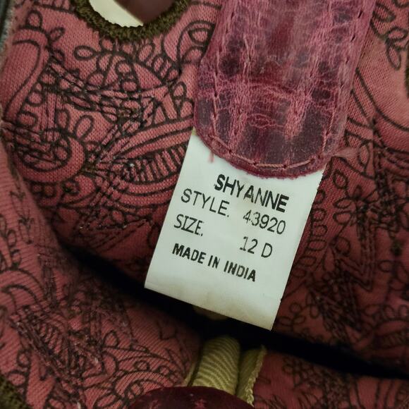 Shyanne Western Cowboy Boots Youth Size 12D Pink/Tan Square Toe Little Girls - Picture 7 of 10